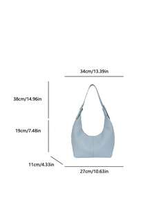 1pc Mini, Minimalist Design Soft PU Solid Color Multi-Function Mini Crossbody Bag, Women's Underarm/Handheld Small Wallet, PU Material, Portable Mini Style - Blue - View 5