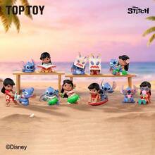 TOPTOY Disney Stitch & Lilo Happy Daily Serie Blind Box Figur Ornament Puppe Geschenk - Verschiedenfarbig - Übersicht 1
