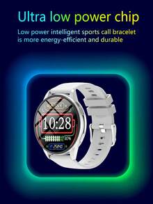 New Smart Watch, Round Full Touch Screen, Sports Smart Watch With Message Notification, Supports Sleep Monitoring And Step Counting Function, Compatible With IOS And Android Phones, Smart Fitness Band Watch, Suitable As A Gift For Female Friends And Men, Great Choice For Birthday Gift, Battery Capacity 180mAh - View 6