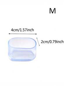 Thickened Silicone Furniture Leg Pads - Transparent Table Leg Covers, Chair Foot Pads - Silent, Noise-Reducing, Floor Shock Protection, Wear-Resistant And Protects Chair Legs And Table Corners, Suitable For Sofas, Stools, Tables - Multicolor - View 8