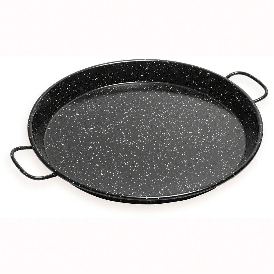 Padella per Paella Induzione 16 cm Acciaio Smaltato, Mini Paella Degustazione, Briebe, Levante, Nero - Visualizzare 1