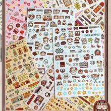 TilaDo Maximalist-Style Stickers-Includes 10 Die-Cut Matte Stickers And Layout Reference Examples. These Stylish, Pre-Cut Scene-Building Stickers Are Perfect For Decorating Journals And Planners. - Multicolor - View 5