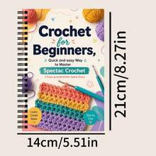 This 72-Page Knitting And Crochet Journal Is Designed For Crafters, Students And Teachers To Help You Learn Basic Stitches And Simple Crochet Projects. This Aesthetic Notebook Is Dedicated To Organizing Your Knitting And Crochet Creations - A - View 4