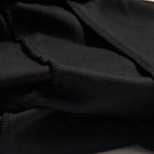 Puma Pantalones largos de corte ajustado para primavera/otoño, jogger de chándal unisex con diseño de bloques de color clásico 53138101 - Negro - Ver 3