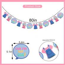 1 Set Bubble Gum Birthday Banner, 3 Styles 4 Pieces Each, Can You Give An Example? - Enlightened Teacher Birthday Party Decoration, Party Backdrop Decoration Supplies - View 6