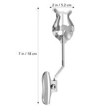 Trumpet Trombone Sheet Music Clip Trumpeter Lyre Sheet Music Clamp-On Holder (Silver) - Silver - View 3