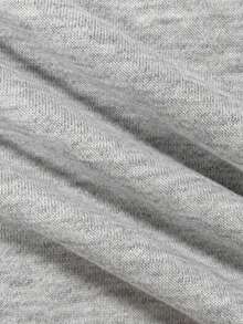 Celana Jogging Pria Abu-abu Muda Longgar dengan Kaki Lebar, Pinggang Ganda Motif Kotak-kotak Kontras, Tali Serut di Pinggang, Saku Samping, Streetwear Gaya Y2K untuk Musim Gugur/Dingin - Grey - View 8
