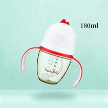 1件 180ML/280ML PPSU材質小雞造型嬰兒奶瓶 耐熱消毒 防嗆奶/防摔/防脹氣/重力球吸管奶瓶 適合6個月以上嬰兒 - 彩色 - 查看 11