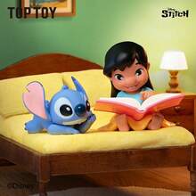TOPTOY Disney Stitch & Lilo Happy Daily Serie Blind Box Figur Ornament Puppe Geschenk - Verschiedenfarbig - Übersicht 5