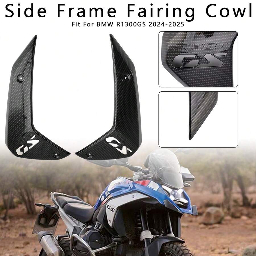 Carenado lateral, protector de carenado, cubierta del radiador para R1300GS 2024-2026 Carbono - A - Ver 1