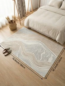 1pc Multi-Color Streamlined Mountain Living Room Rug, Suitable For Kitchen, Dining Room, Bedroom, Room Holiday Decor, Indoor/Outdoor, Office, Lobby, Anti-Slip Doormat, Bathroom Rug, Hallway, Study Gaming Area Rug - Multicolor - View 14