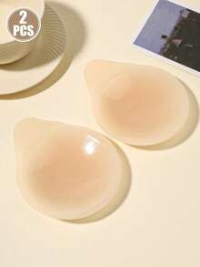 Silicone Nipple Covers, Reusable Invisible Self-Adhesive Breast Pads, Suitable For Backless Dresses, Weddings, Parties - Multicolor - View 8