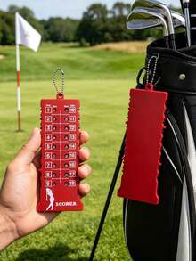 Portable Golf Scorecard Scoreboard, Training Practice Competition Accessory, Gift For Golf Enthusiasts And Friends - Multicolor - View 6