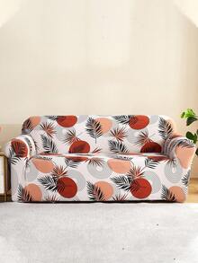 1pc Full Cover Sofa Slipcover, Modern Style Polyester Fabric, Machine Washable, All Season - Multicolor - View 5