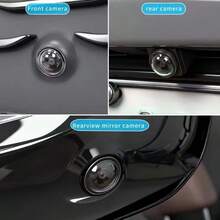2pcs High Definition Scratch-Resistant Wear-Resistant Adhesive-Backed Non-Destructive Installation Car Camera Protective Cover, Dash Cam Reverse Camera Lens Protector, 360° Panoramic Image Protection, Dust-Proof And Collision-Proof - 2-pack - View 7
