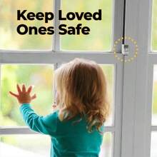 1/5/10pcs Short Round Handle, Silvery Stainless Steel Window Lock Without Punching, Door And Window Lock, Sliding Door Lock, Protection, Security, Anti-Theft Limit - Multicolor - View 6