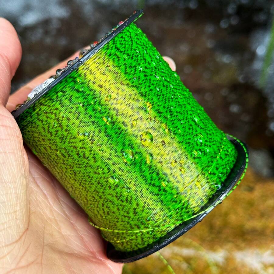 YACUMA 305M 隱形斑點線 柔軟高靈敏度單絲尼龍釣魚線,聖誕節與萬聖節理想禮物 - 綠色 - 查看 1