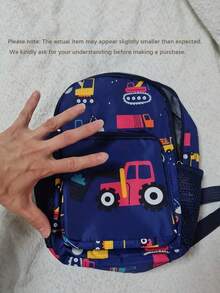 Mochila personalizada con nombre, mochila escolar con estampado de dinosaurio, mochila multifuncional ligera, letras personalizables, mochila para la escuela - Multicolor - Ver 5