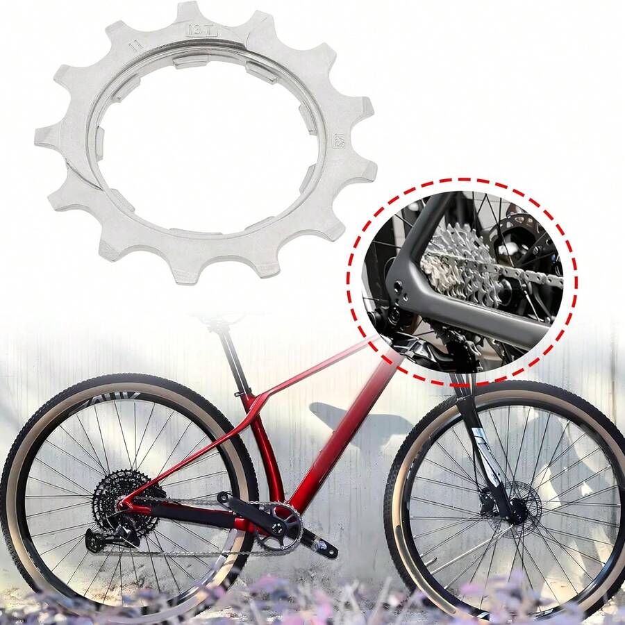 Bicycle Cassette Cog 8 9 10 11 Speed 11T 12T 13T Freewheel Parts 1pc Bicycle Parts MTB Road Bike - Multicolor - View 1