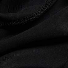 Adidas Women's Loose Comfortable Cuffed Leg Sports Pants, Spring/Autumn JP2644 - Black - View 6