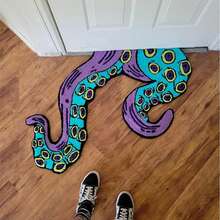 1pc PVC Detachable Octopus Tentacle Sticker, Home Decor For Bedroom, Living Room, Bathroom - one-size - View 3