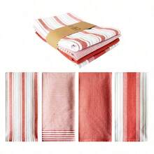 4-Piece Waffle Weave Kitchen Towel Set | Multiple Colors Available 100% Cotton, Super Absorbent, Quick-Drying And Soft. Durable Decorative Multi-Purpose Towels, Ideal As Tea Towels And Dish Cloths For Daily Household Cleaning. - Multicolor - View 16