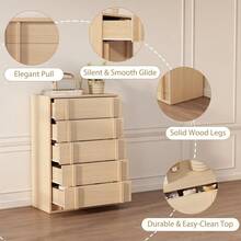 Buffets & Sideboards - Natural 5 Drawers - View 4