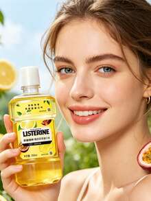 listerine 無酒精葡萄柚與百香果漱口水 250ml/8.45 Fl Oz，清新果香，溫和舒緩，幫助減少口臭與牙垢，富含精油，適合日常口腔護理 - 柚戀百香 - 查看 11