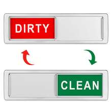 1pc Fashionable Dishwasher Magnetic Sticker, Clean/Dirty Indicator Sign, Ideal For Dishwasher And Kitchen Storage, Also Beautiful Office Or Home Decor, Strong Adhesion - New Models In Multiple Colors - View 12