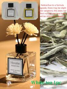 1pc/2pcs 50ml Home Fragrance Oil Set, Osmanthus, Jasmine, White Peach, White Tea, Gardenia Scents, Long-Lasting And Fresh, Suitable For Bathroom, Living Room, Bedroom (Random Quantity Of Fragrance Sticks/Decorative Flowers) - 多款香型 - 查看 27