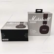 Marshall MAJOR IV 4 無線藍牙耳機，80+ 小時播放時間/快速無線充電/深沉低音，可折疊運動耳機 - 棕色 - 查看 8