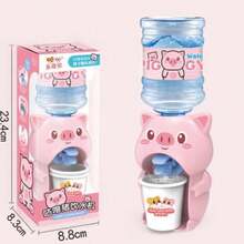 Dispensadores de agua mini infantiles, son distintos modelos que se mandan al azar, hermosos dispensadores de agua mini, incluye una mini botella y un mini vasito, tiene botón para servir agua. - Ver 4