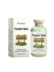 Gel exfoliante con ingredientes naturales de plantas que limpia profundamente los poros, elimina suavemente la piel muerta, gel de cuidado de la piel hidratante y nutritivo de larga duración, exfoliación y peeling suave y suave para rostro, Body, manos y espalda, uso diario, cuidado de la piel coreano, producto de limpieza facial - Naranja - Ver 10