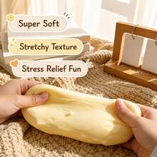 Cheese Block Stress Relief Squeeze Toy, Soft Shapeable Sensory Toy, Home And Office Relaxation Stress Relief Small Toy - 多色 - 查看 2