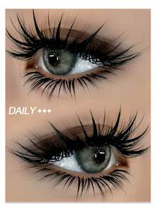Airy Manga Eyelashes For Eyelash Salon, Voluminous And Curled - View 2