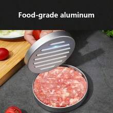 1pc Non-Stick Burger Patty Press Mold Burger Maker, With Detachable Bottom Plate, Suitable For Beef, Cheese, Vegetable Burgers, For Grilling - Multicolor - View 15