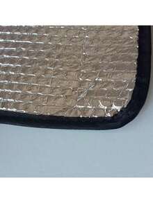 1pc Air Conditioner Outdoor Unit Insulation Pad, Waterproof Sunshade Cover, Aluminum Foil Heat Insulation Sunscreen - Full Coverage - View 2