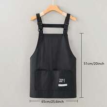 1pc Kitchen Apron Suitable For Women Cooking, Home, Restaurant, Craft, Gardening, BBQ, School, Cafe, Outdoor Activities, Unisex, Great Christmas Gift - A - View 4