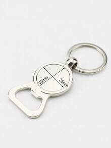 Custom Zinc Alloy Bottle Opener Keychain, Promotional Metal Bottle Opener, Keychain Metal Bottle Opener - Multicolor - View 2