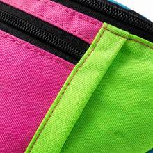 4pcs 80s/90s Style Neon Green Leggings, Holographic Bag, Headband Set, Suitable For Yoga, Party, Summer Activity Theme Party And More - Multicolor - View 8