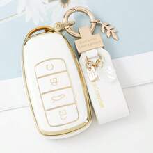 TPU 防護遙控鑰匙套，適用於 Chery Tiggo 8 Pro、8plus、New 5 Plus、7pro，防塵防震，高端時尚鑰匙保護套 - HL3 - 查看 21
