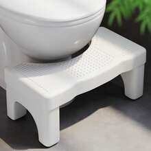 Premium Toilet Stool Squat For Adults, Non-Slip Squatting Poop Stool For Bathroom, Portable , 7 Inch Potty Foot Step - View 2