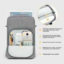 9.8-13.3 吋 Apple 筆電保護套袋，附內袋，可作為平板斜背包使用，透氣防水 EWNG - 查看 1