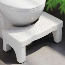 Premium Toilet Stool Squat For Adults, Non-Slip Squatting Poop Stool For Bathroom, Portable , 7 Inch Potty Foot Step - View 2