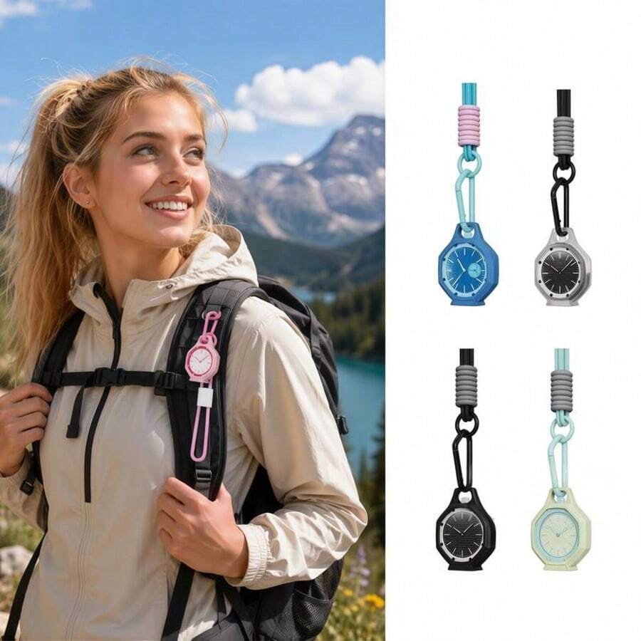 Shockproof Silicone Protective Case For AP Royal Pop X - Lightweight Full Coverage Frame Protective Cover With Lanyard Ring And Clip-On Bag Hook Design, Outdoor Decoration, Personalized Watch Accessory, Perfect Travel And Daily Gift - Multicolor - View 1