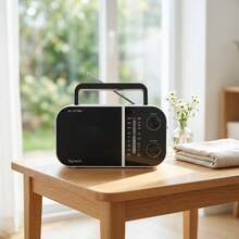 STARLEY - Radio Portátil AM/FM Sytech SY-1677NG | Radio Transistor de Gran Sonido, Alimentación por Pilas y Red Eléctrica, Fácil Uso para Mayores - Ver 1