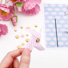 360°Rotation Smooth Spin Mechanism Spinner For Jewelry Making Nail Decoration,Mini Metal Rotating Bearings For DIY Handmade Crafts Paper Cards Scrapbooking,For School Projects, Invitations, Parties, Jewelry/Nail Decorations, And More. - Gold - View 8