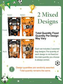 10pcs Halloween Standing Gift Bags, Halloween BOO Ghost Pumpkin Tote Bags, Halloween Party Small Gift Bags, Halloween Trick Or Treat Candy Bags, Happy Halloween Decorations, Halloween Party Supplies, Halloween Party Sealed Sweet Bags Cookie Bags, Halloween Table Decor, Halloween Store Shopping Bags, Halloween Kitchen Baking Bags, Halloween Home Decor, Room Decor, Halloween Gifts, Party Fillers - Halloween BOO Ghost - View 9