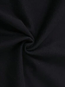 Christmas2026 Loose-Shirt Men, Short-Sleeved, Versatile Summer Round NeckHot Item - Black - View 4