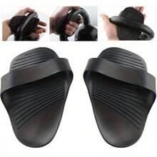 2Pcs Anti-Wear Grip Pads, Textured Support Durable Silicone Gym Hand Guards, Anti-Callus Non-Slip Gloves For Dumbbell Pull-Up Weight Lifting Training - A - View 6
